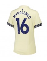 Everton Vitaliy Mykolenko #16 Bortedrakt Dame 2025-26 Korte ermer